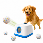 CyberPaws automatic dog ball launcher with three ETPU balls