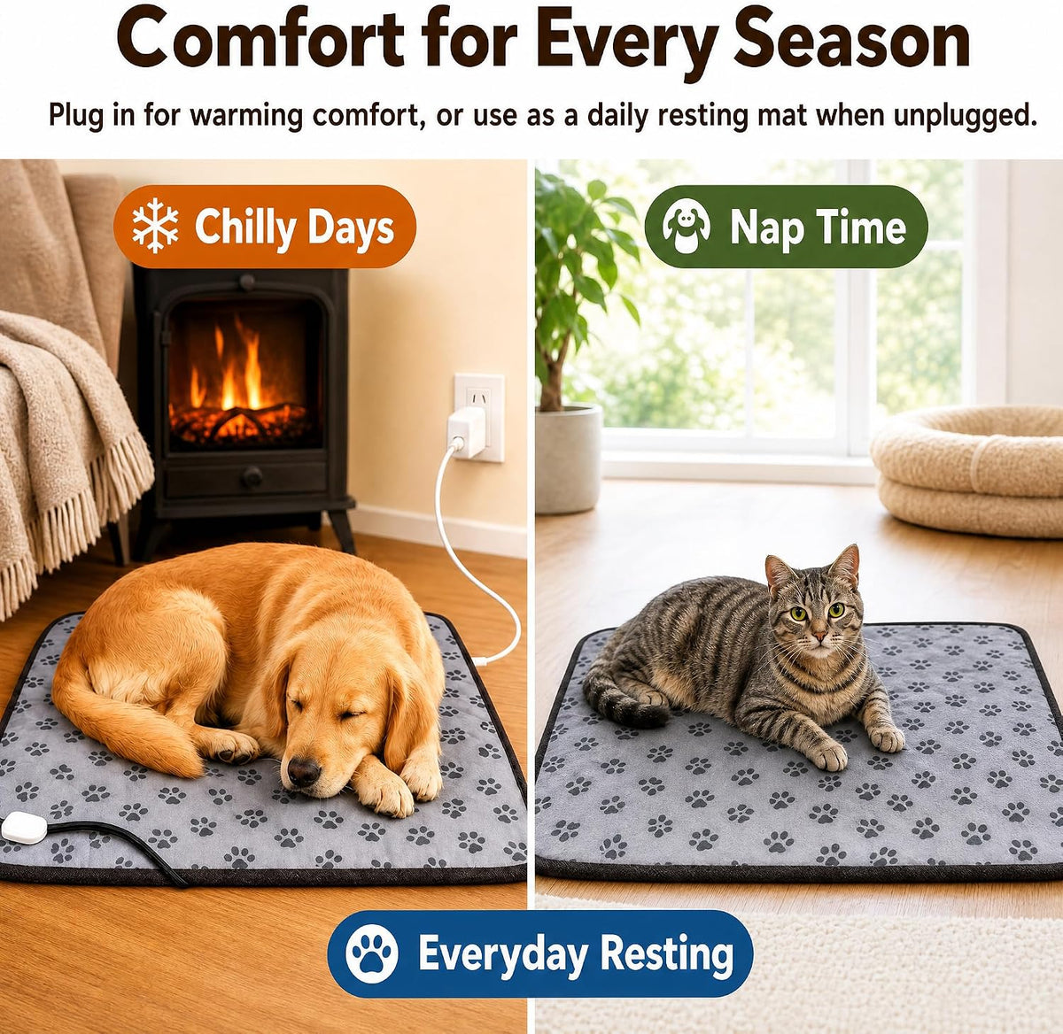 CyberPaws heating pad for cats kittens puppies and small dogs