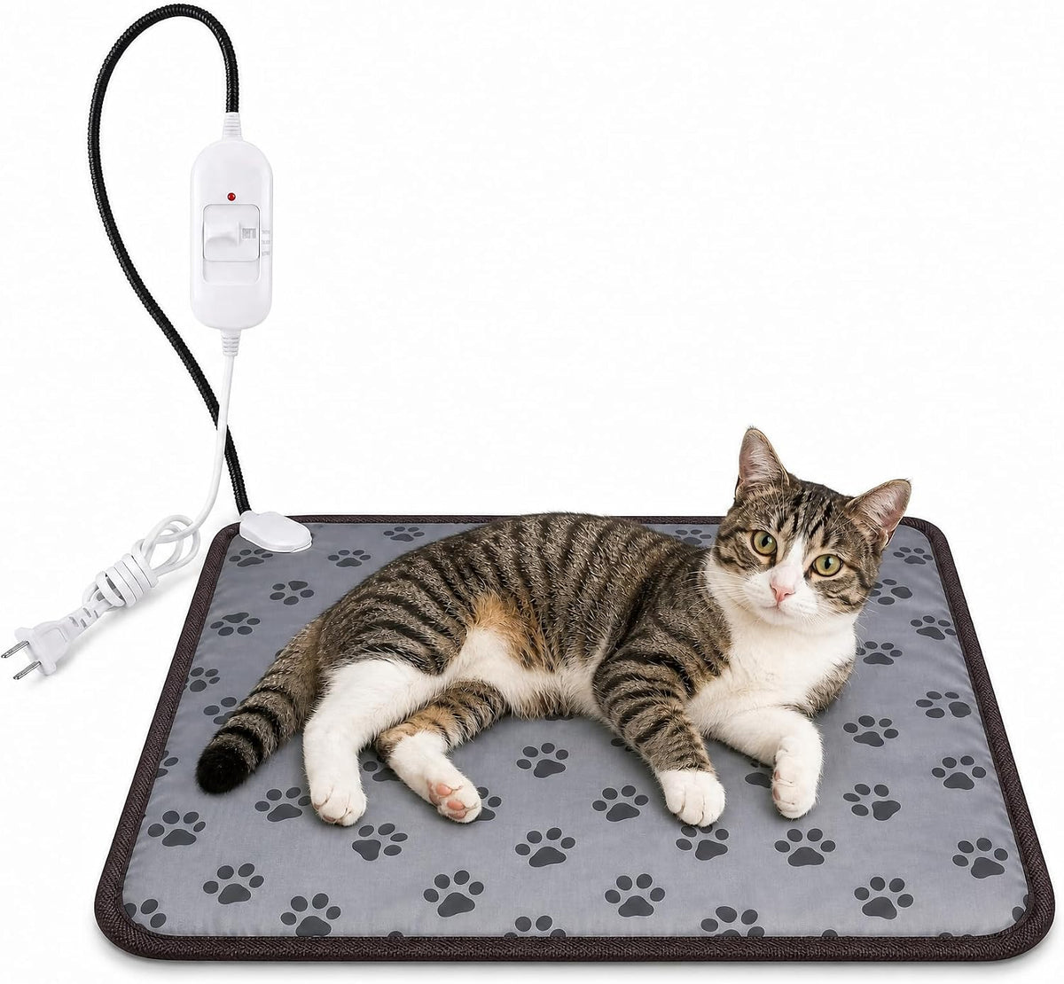 CyberPaws 18 x 18 inch electric heating pad for cats and small pets