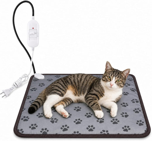 CyberPaws 18 x 18 inch electric heating pad for cats and small pets