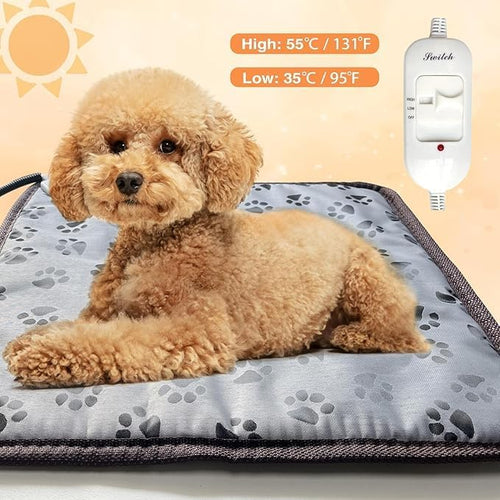 CyberPaws pet heating pad for pet bed crate sofa and floor use