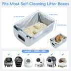 CyberPaws heavy duty cat litter waste bags