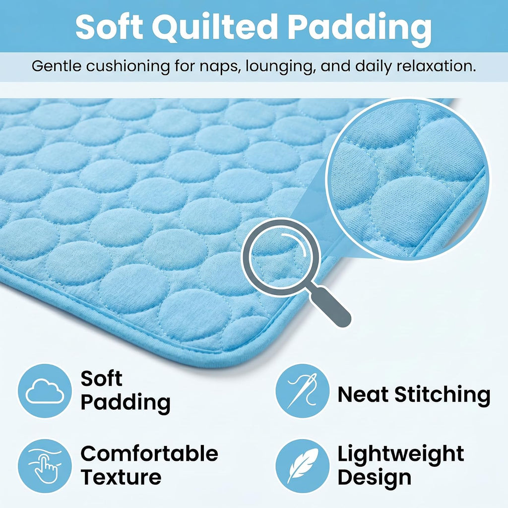 CyberPaws dog cooling mat quilted fabric detail