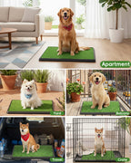 CyberPaws dog grass pad for indoor and balcony potty use